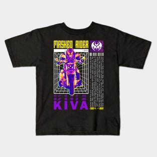 Kamen Rider Kiva streetwear design Kids T-Shirt